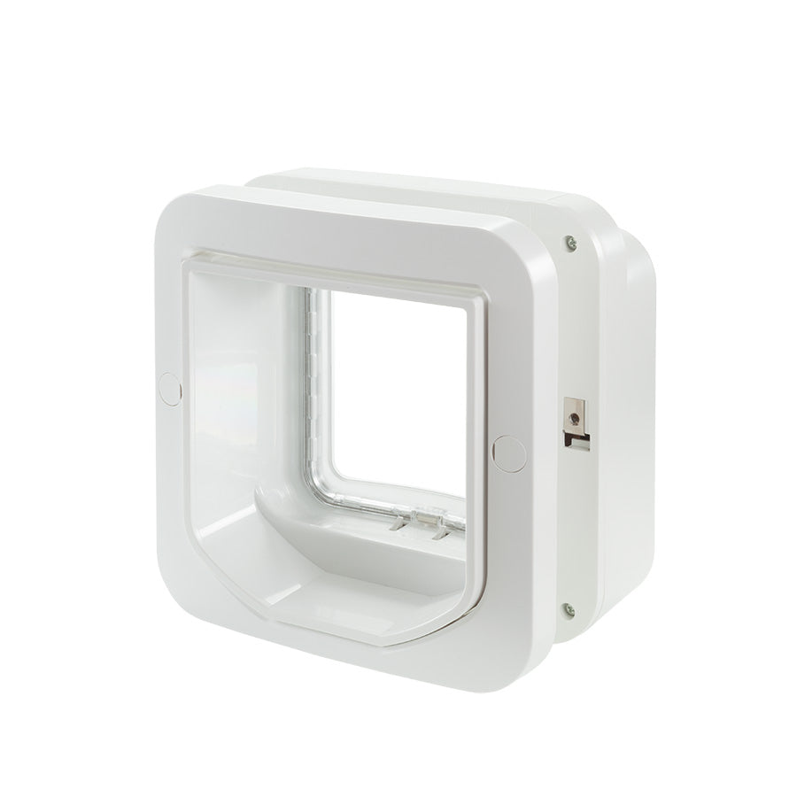 SureFlap DualScan Microchip Cat Flap – White Small Pet Door