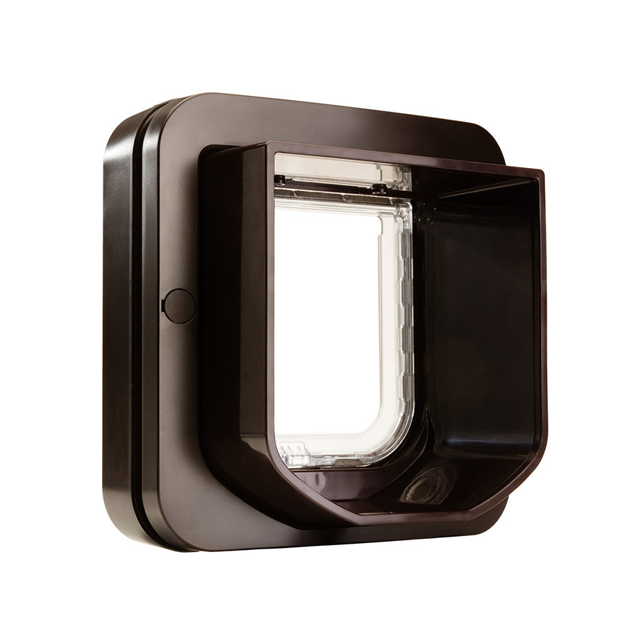 SureFlap Microchip Cat Flap Brown – Small Automatic Pet Door