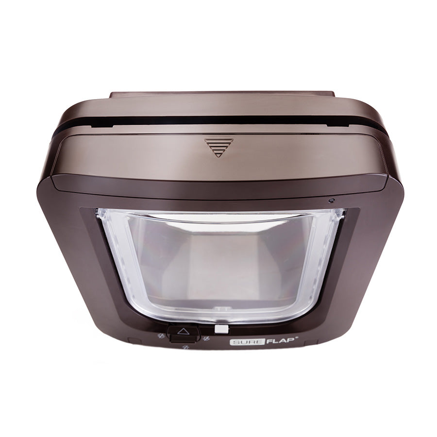 SureFlap Microchip Cat Flap Brown – Small Automatic Pet Door