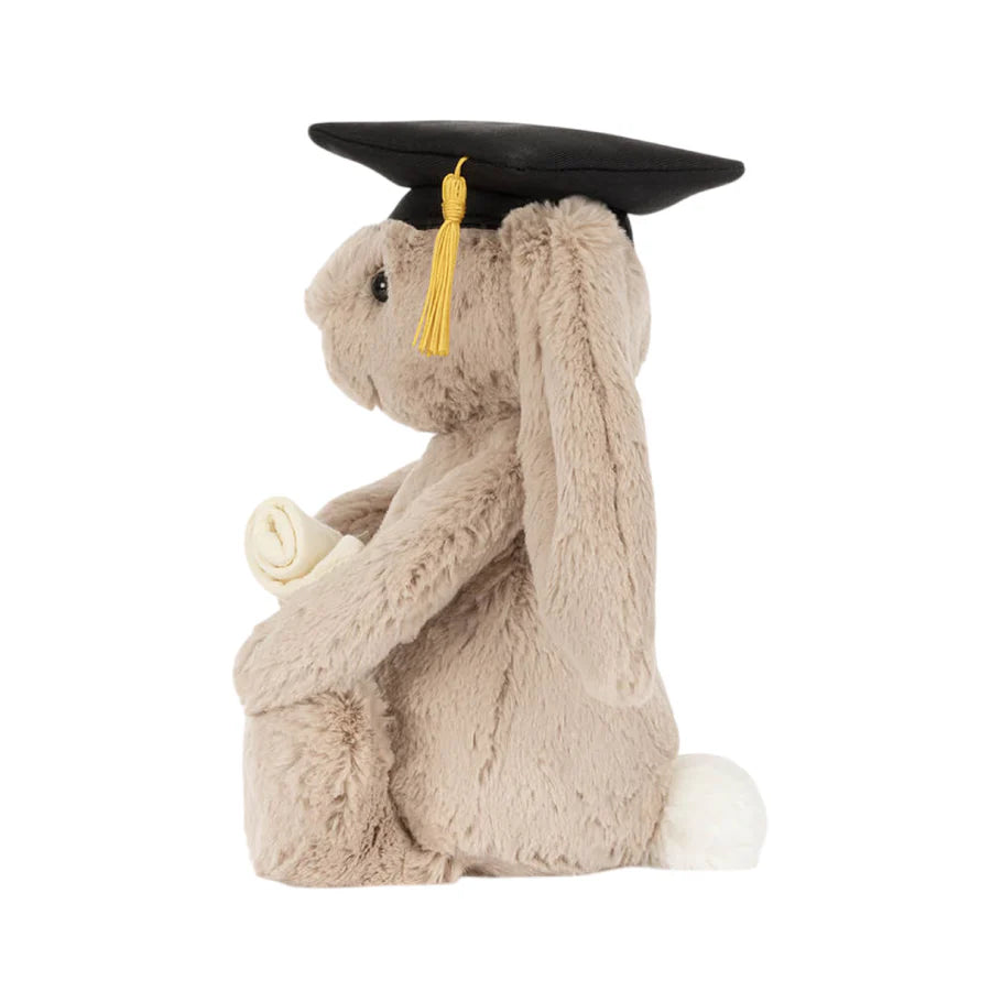 Jellycat Bashful Bunny Graduation Outfit Soft Toy