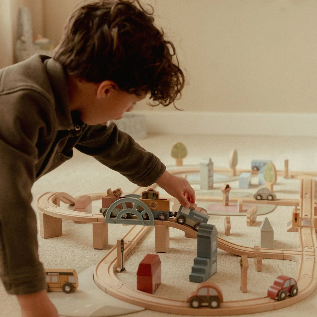 Little Dutch XL Train Track Set